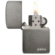Zippo 1941 Replica Black Ice Zippo Logo Windproof Pocket Lighter, 24485