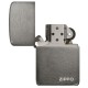 Zippo 1941 Replica Black Ice Zippo Logo Windproof Pocket Lighter, 24485