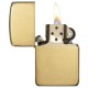 Zippo 1941 Replica Brushed Brass Windproof Pocket Lighter, 1941B