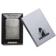 Zippo 1941 Replica Black Ice Windproof Pocket Lighter, 24096