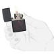 Zippo Anarchy Symbol, Black Matte Windproof Pocket Lighter, 20842