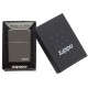 Zippo Classic Black Ice Zippo Logo Windproof Pocket Lighter, 150ZL