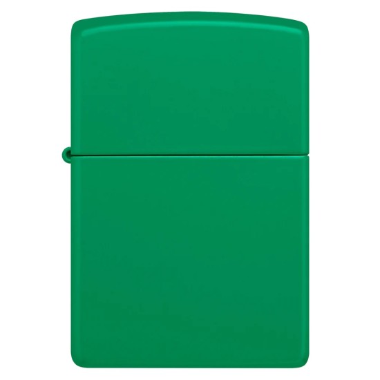 Zippo Classic Grass Green Matte Windproof Pocket Lighter, 48629