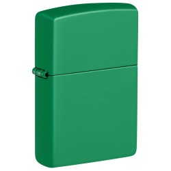 Zippo Classic Grass Green Matte Windproof Pocket Lighter, 48629