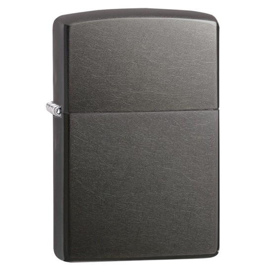 Zippo Classic Gray, Gray Dusk Finish Windproof Pocket Lighter, 28378