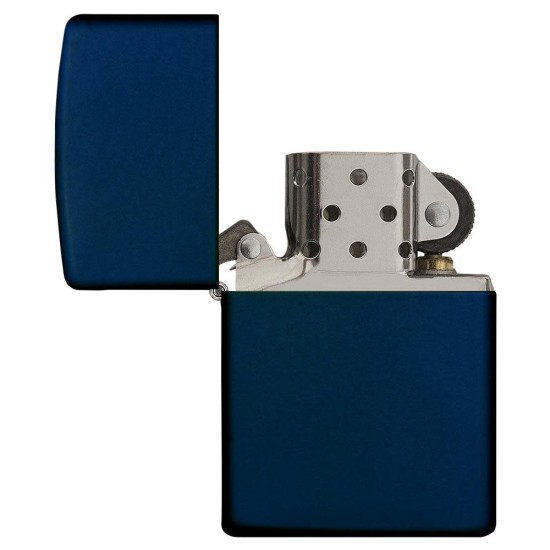 Zippo Classic Navy Blue Matte Windproof Pocket Lighter, 239