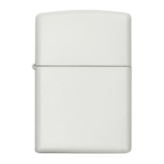 Zippo Classic White Matte Windproof Pocket Lighter, 214