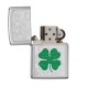 Zippo Clover Classic, High Polish Chrome Windproof Pocket Lighter, 24699