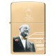 Zippo Founder's Day Collectible Armor High Polish Brass Windproof Pocket Lighter, 48716