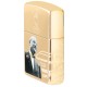 Zippo Founder's Day Collectible Armor High Polish Brass Windproof Pocket Lighter, 48716