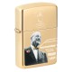 Zippo Founder's Day Collectible Armor High Polish Brass Windproof Pocket Lighter, 48716