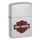 Zippo Harley-Davidson Bar And Shield Logo, High Polish Chrome Windproof Pocket Lighter, 200HD.H252