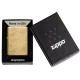 Zippo Henna Tattoo Design Classic Tumbled Brass Windproof Pocket Lighter, 49798