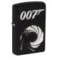 Zippo James Bond 007 Classic Black Matte Windproof Pocket Lighter, 49329