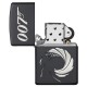 Zippo James Bond 007 Classic Black Matte Windproof Pocket Lighter, 49329