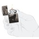 Zippo Wolves Design Classic Black Ice Windproof Pocket Lighter, 49188